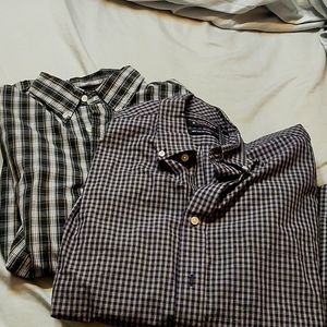 Men's Roundtree &Yorke LS Shirts sz Large